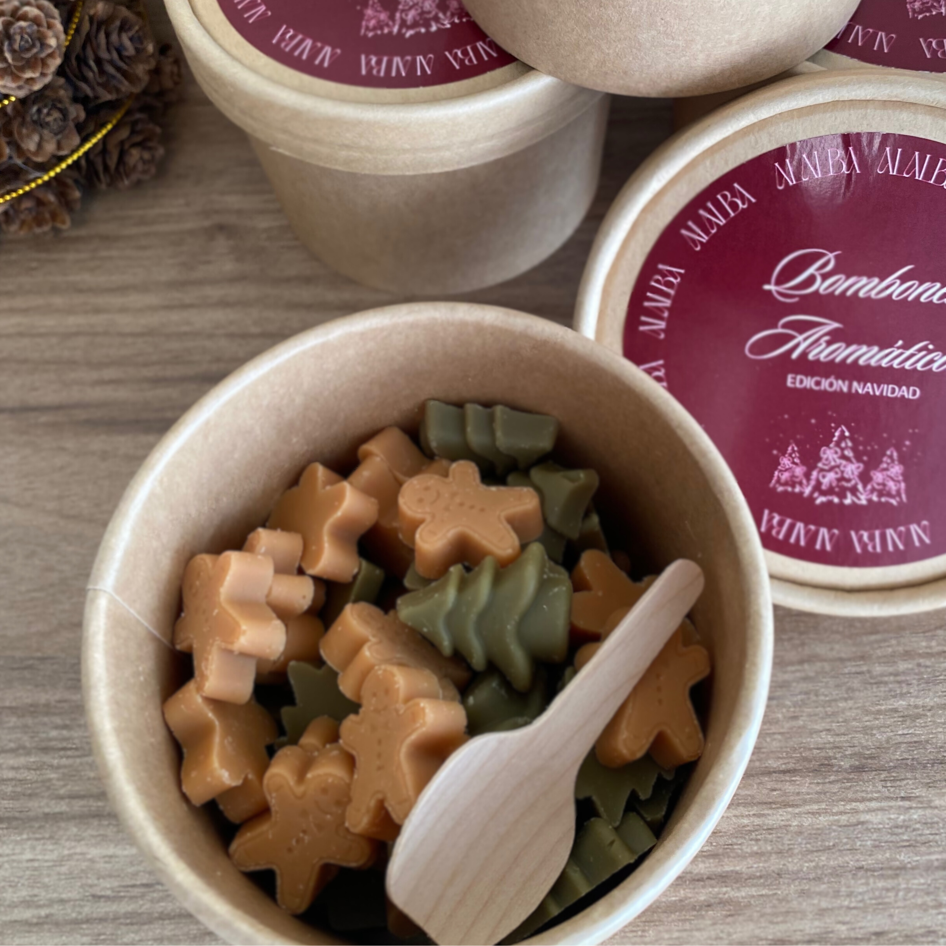 BOMBONES AROMÁTICOS NAVIDAD