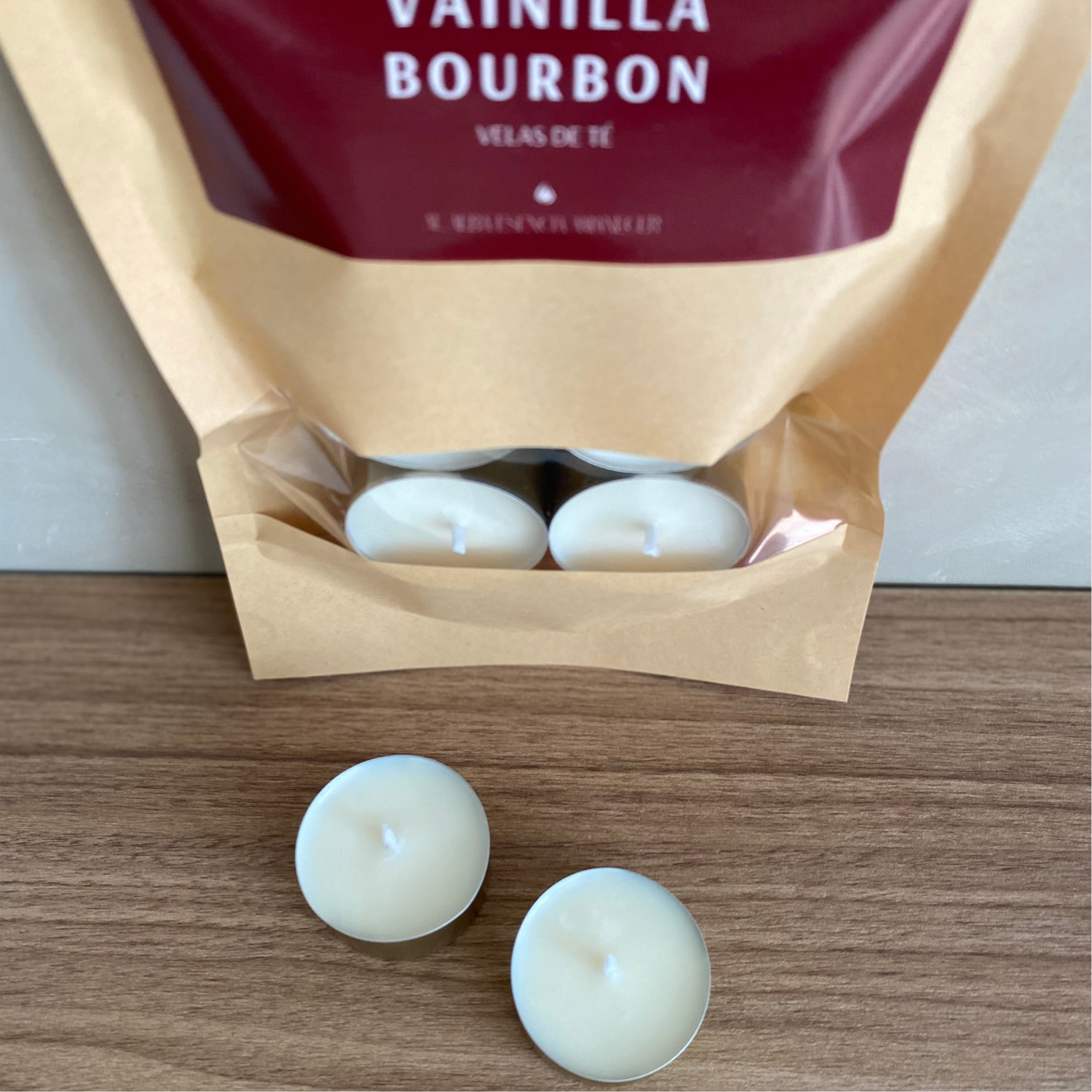 VELAS DE TÉ VAINILLA BOURBON