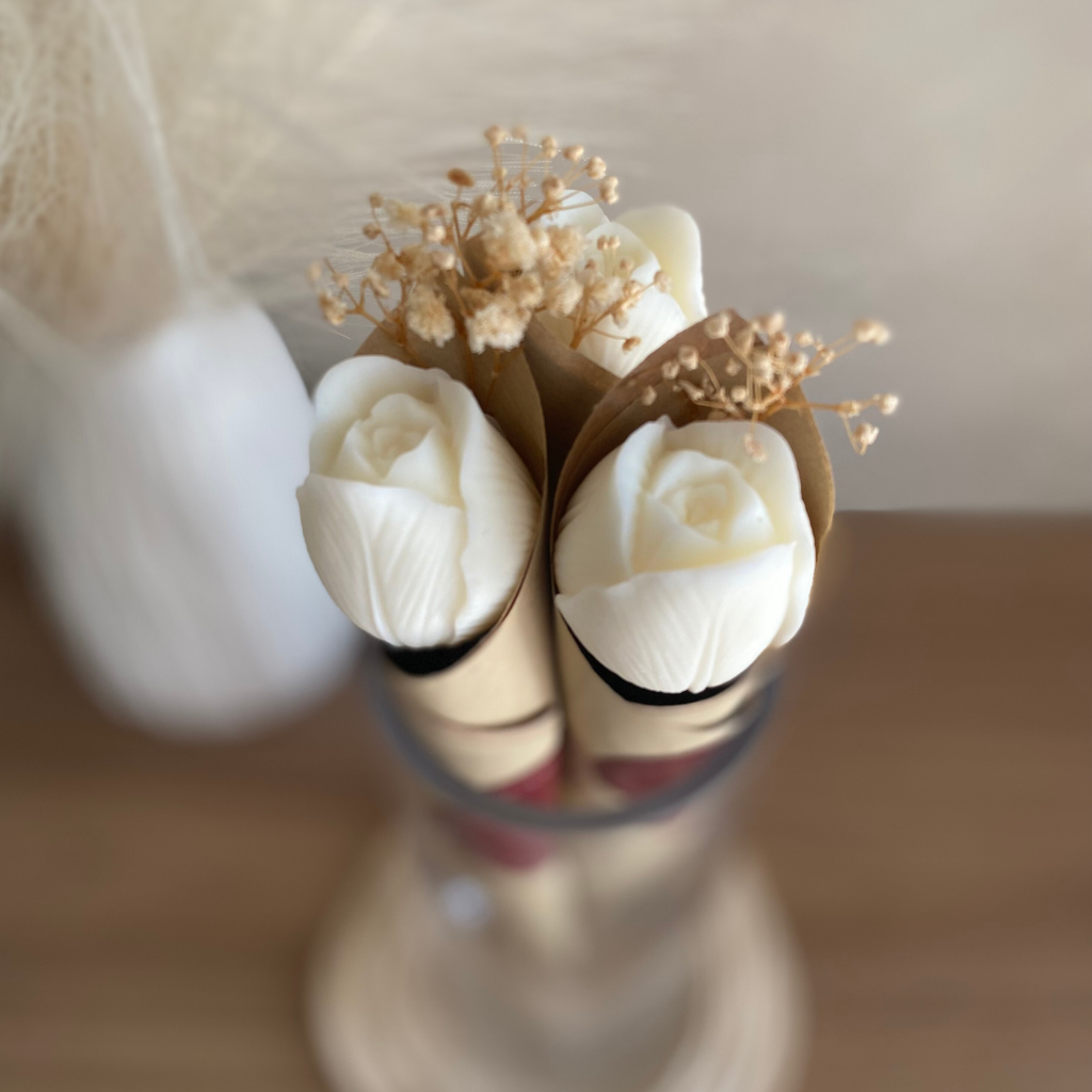 FLOR TULIPÁN BLANCO